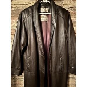 Vintage‎ Leather Blazer Style Jacket Roco De Amelia Women's Large